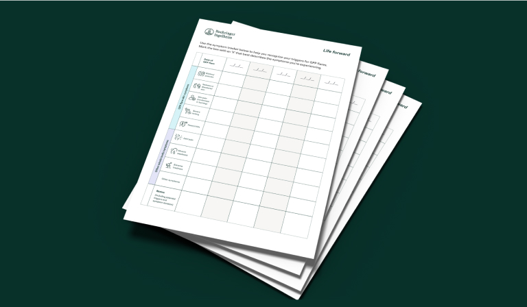 What is generalized pustular psoriasis: symptom tracker