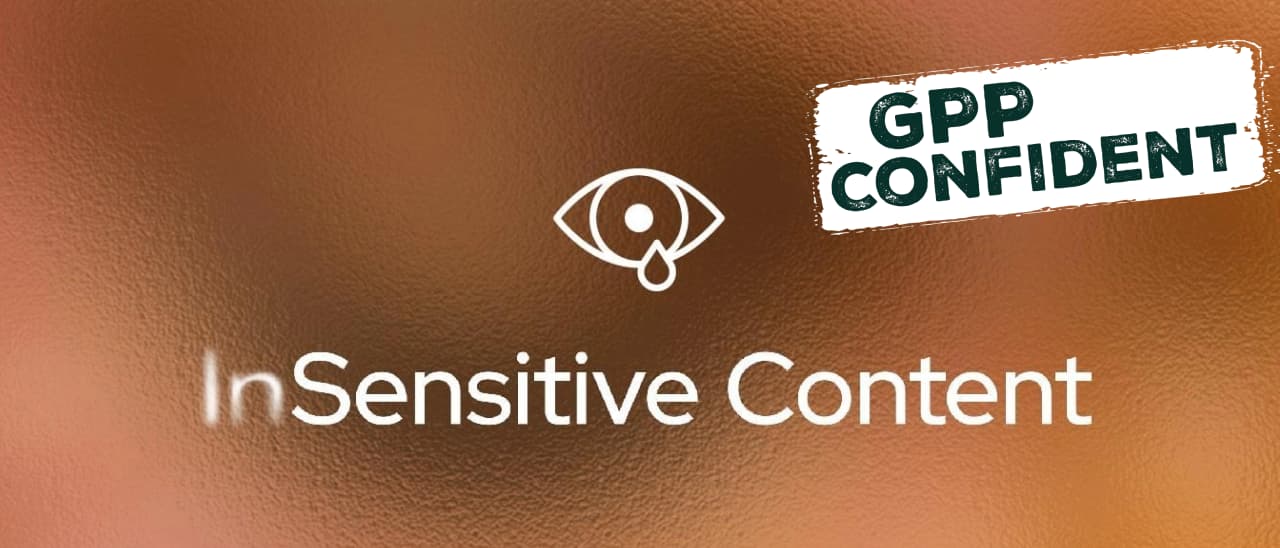 Insensitive Content Banner